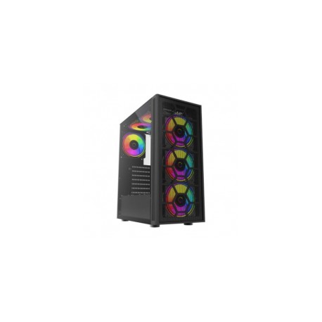 Gabinete Gamer Mini Torre ATX Dragonfly Mesh GM740 Azender Series