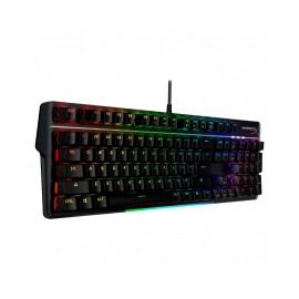 Teclado Gamer Mecanico HyperX Alloy MKW100 RGB / Switch Red / Ingles / Teclas Dedicadas