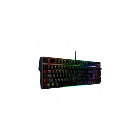 Teclado Gamer Mecanico HyperX Alloy MKW100 RGB / Switch Red / Ingles / Teclas Dedicadas