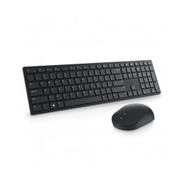 Kit teclado y mouse Dell KM5221W / inalámbrico / interfaz 2.4ghz / color negro / incluye pila AA y 2 pilas AAA / Español Latino