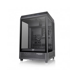 Gabinete Thermaltake Tower 500 / Midi-Tower, ATX/Micro-ATX/Mini-ITX/E-ATX / Cristal Templado / USB 3.2/3.0 / Sin Fuente / 2 Ven