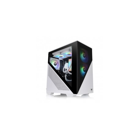 Gabinete Thermaltake Divider 170 TG ARGB / Micro-Tower, Micro-ATX/Mini-ITX / Cristal Templado / USB 3.0/2.0 / Sin Fuente / 2 Ve