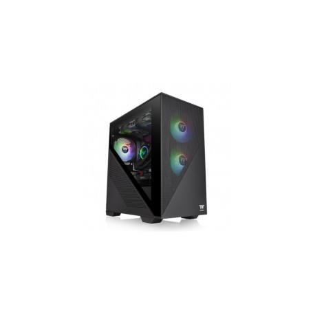 Gabinete Thermaltake Divider 170 TG ARGB / Micro-Tower, Micro-ATX/Mini-ITX / Cristal Templado / USB 3.0/2.0 / Sin Fuente / 2 Ve