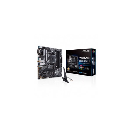 Tarjeta Madre ASUS PRIME B550M-A WIFI II / B550M / AMD / Socket AM4 / ATX / Micro Atx