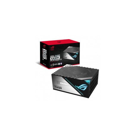 Fuente de poder Asus ROG THOR 1000W Platinum II / 80 Plus Platinum Full Modular / ROG-THOR-1000P2-GAMING