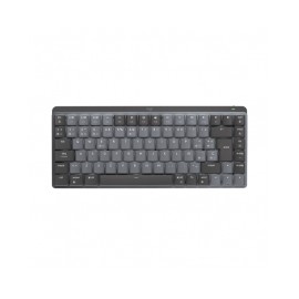 Teclado Mecánico MX Mechanical Mini / receptor logi bolt / bluetooth / recargable por usb tipo C / Grafito Español MX Mechanica