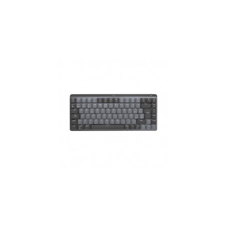 Teclado Mecánico MX Mechanical Mini / receptor logi bolt / bluetooth / recargable por usb tipo C / Grafito Español MX Mechanica