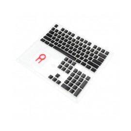 Set de Keycaps Para Teclado Mecanico Redragon Scarab A130 / 105 Teclas / Color Negro / A130B-SP