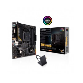 Tarjeta Madre Asus TUF GAMING A520M-PLUS WIFI / AM4 / AMD RYZEN 3000 SERIES / Wifi AC / Micro-ATX