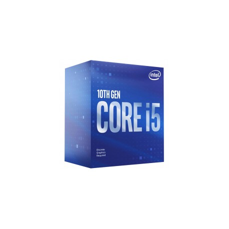 Procesador Intel Core i5-10400F 2.90GHz / 4.30GHz / 6 Nucleos / 12 Hilos / Socket LGA1200 - Intel 10TH Generación / REQUIERE TA