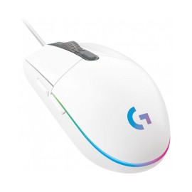 Mouse Gamer Logitech G203 Lightsync White / Optico / USB / 8000DPI / Led RGB/ 910-005794