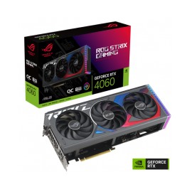 Tarjeta de Video Asus ROG Strix GeForce RTX™ 4060 OC Edition 8GB GDDR6 / PCI Express 4.0 / 8GB GDDR6 / 128-bit