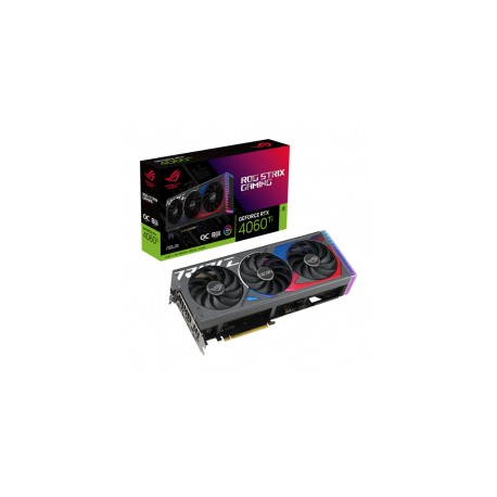 Tarjeta de Video Asus ROG Strix GeForce RTX™ 4060 Ti 8GB GDDR6 OC Edition / PCI Express 4.0 / 8GB GDDR6 / 128-bit