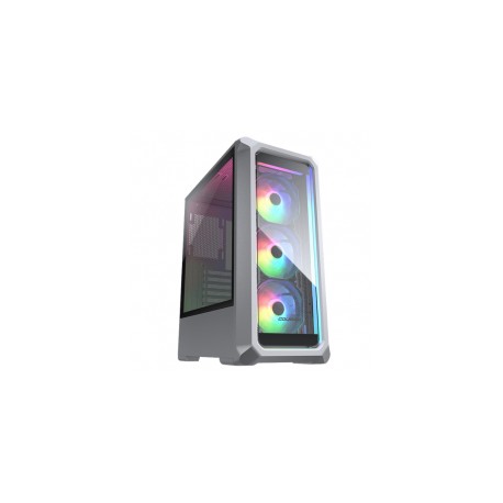 Gabinete Cougar Archon 2 RGB / Blanco / ARGB / Mid Tower Case / Cristal Templado / 3 Ventiladores / 385CC50.0004