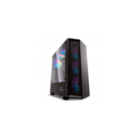 Gabinete Gamer Yeyian Ventle Master / ATX / Incluye 3 ventiladores rgb / YCH-ATAB-01BK