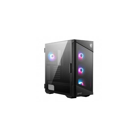 Gabinete MSI MPG VELOX 100R / Cristal Templado / Black /4 Fans RGB / USB 3.2 Tipo C / ATX