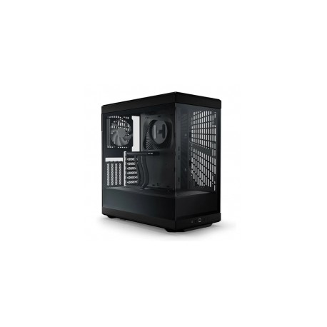 Gabinete HYTE Y40 / ATX Mid Tower / 2x 120mm ventiladores pre instalados / Cristal Templado panorámico moderno y estético con c