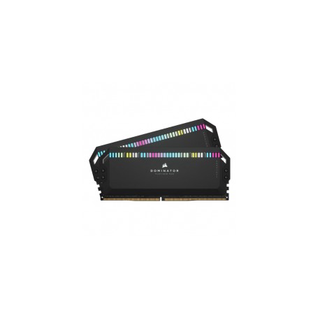 Memoria RAM 32GB DDR5 Corsair Dominator Platinum RGB 5600Mhz / Kit 2x16GB / XMP 3.0 / CMT32GX5M2B5600C36 / NEGRA