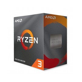Procesador AMD Ryzen 3 4100 / 4C 8T / 3.8GHZ Base / 4.0GHZ Max / AM4 / Bulk sin caja / Incluye disipador de stock