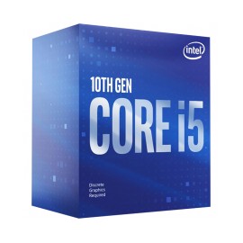 Procesador Intel Core i5-10400F 2.90GHz / 4.30GHz / 6 Nucleos / 12 Hilos / Socket LGA1200 - Intel 10TH Generación / REQUIERE TA