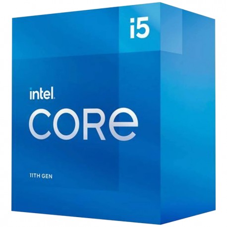 Procesador Intel Core i5-11400F 2.60GHz / 4.40GHz / 6 Nucleos / 12 Hilos / Socket LGA1200 - Intel 11TH Generación / REQUIERE TA