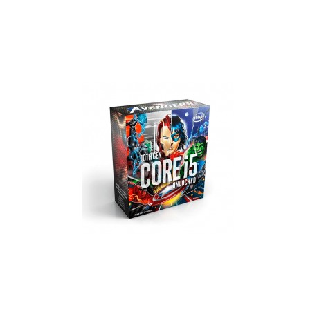 Procesador Intel Core i5-10600KA Edición Especial Marvel Avengers / 4.10GHz / 4.80GHz / 6 Nucleos / 12 Hilos / Socket LGA1200 /
