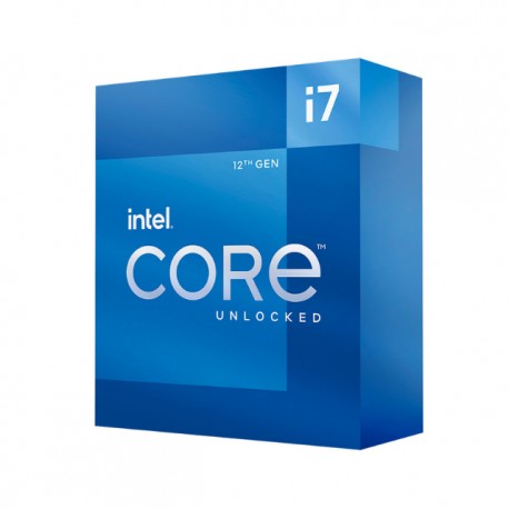 Procesador Intel Core i7-12700K 5GHz / 8 Nucleos Alto Rendimiento / 4 Nucleos Alta Eficiencia / 20 Threads / Socket LGA1700 - I