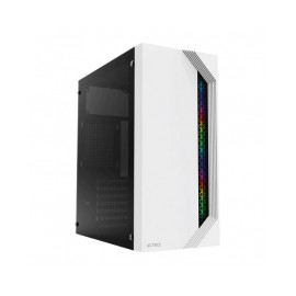 Gabinete Acteck Viken GM434 / Blanco / Fuente incluida 500W / Mid Tower / Advanced Series