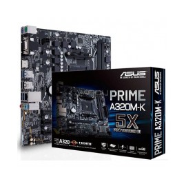 Tarjeta Madre Asus PRIME A320M-K Socket AM4 AMD A320 Micro ATX / DDR4