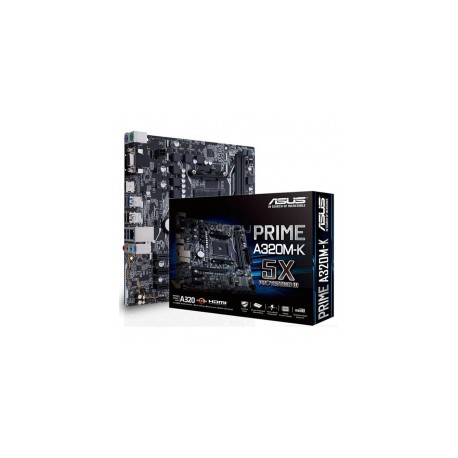 Tarjeta Madre Asus PRIME A320M-K Socket AM4 AMD A320 Micro ATX / DDR4